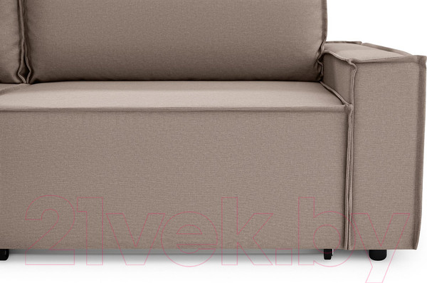 Изображение товара Диван угловой Mio Tesoro Дюссельдорф 293 1.5ек-1.5пф (1176 Savanna Plus Mocca)