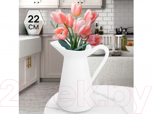 Изображение товара Ваза Elan Gallery Кувшин / 350135 (белый)