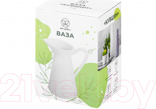 Изображение товара Ваза Elan Gallery Кувшин / 350135 (белый)