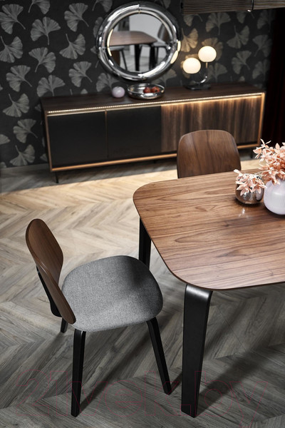 Изображение товара Обеденный стол Halmar Pedro / V-CH-PEDRO-ST (орех/черный)