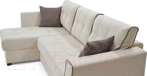 Изображение товара Диван угловой Mio Tesoro Камил 484 (левый, 1092 бежевый)