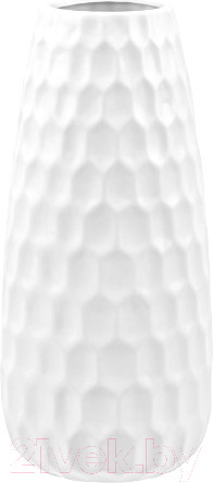 Изображение товара Ваза Elan Gallery Соты / 350137 (пломбир)