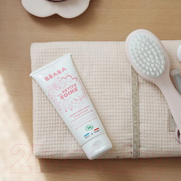 Изображение товара Крем детский Beaba Creme Hydratante Bio Со сладким миндальным маслом / 909001 (100мл)