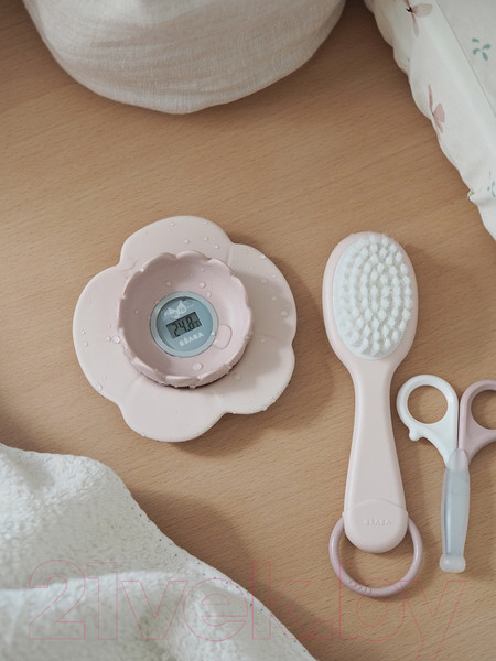Изображение товара Детский термометр для ванны Beaba Thermometre Lotus Old Pink New 2021 / 920377