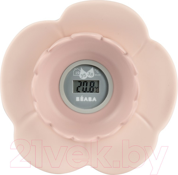 Изображение товара Детский термометр для ванны Beaba Thermometre Lotus Old Pink New 2021 / 920377