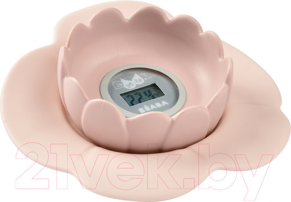 Изображение товара Детский термометр для ванны Beaba Thermometre Lotus Old Pink New 2021 / 920377