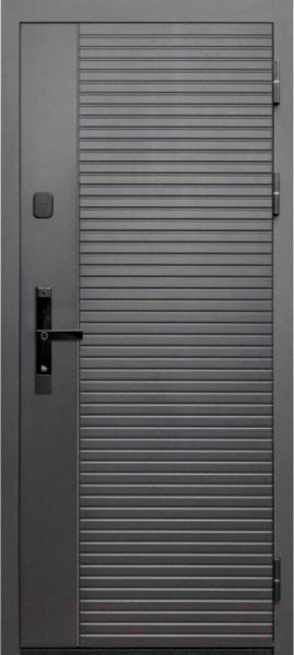 Изображение товара Входная дверь ТайгА 2Мдф 10см (86x205, правая)