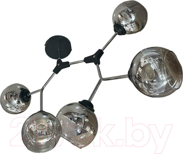 Изображение товара Люстра BSI Сфера СС 1427/5 (черный/хром)