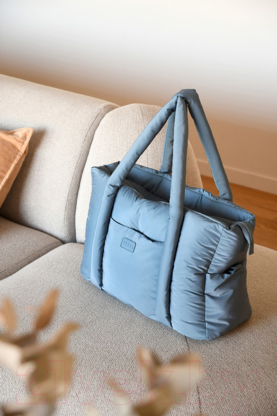 Изображение товара Сумка для коляски Beaba Sac Puffy Paris Baltic Blue 940317