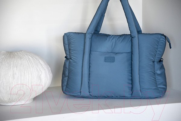 Изображение товара Сумка для коляски Beaba Sac Puffy Paris Baltic Blue 940317