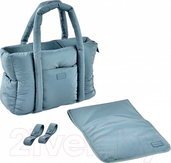 Изображение товара Сумка для коляски Beaba Sac Puffy Paris Baltic Blue 940317