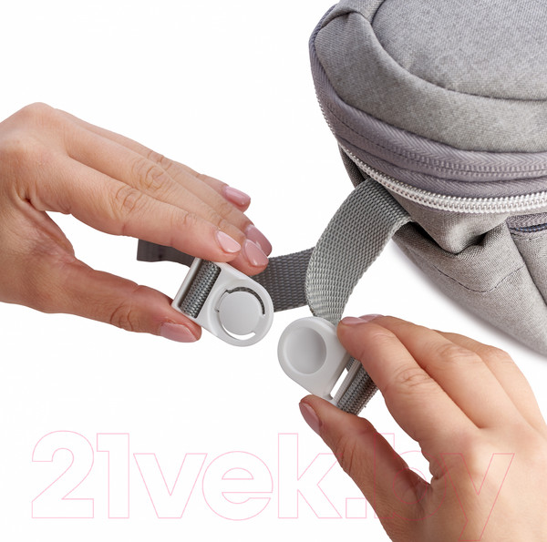 Изображение товара Сумка для коляски Beaba Sac Biarritz Heather Grey 940265