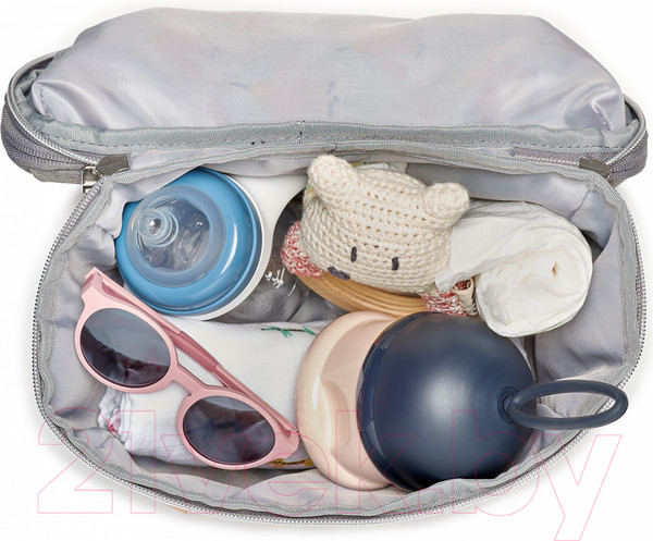 Изображение товара Сумка для коляски Beaba Sac Biarritz Heather Grey 940265