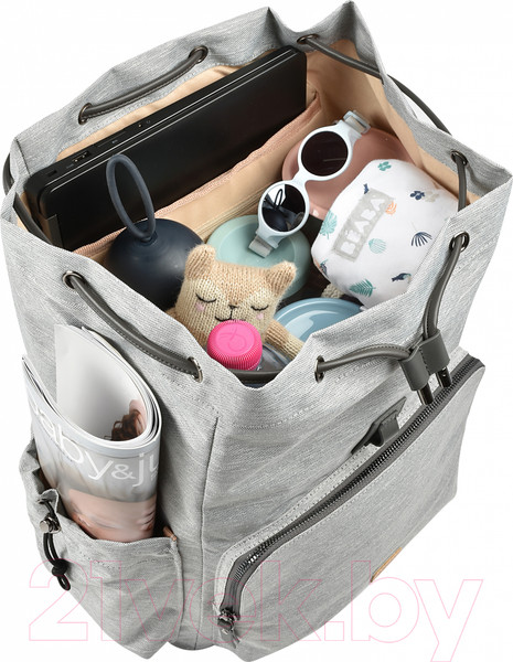 Изображение товара Рюкзак Beaba Vancouver Nursery Bag H Grey 940268