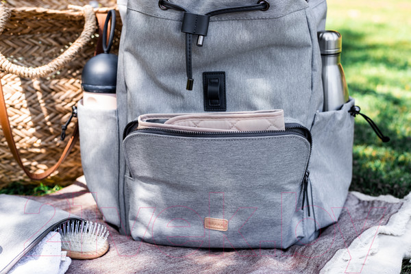 Изображение товара Рюкзак Beaba Vancouver Nursery Bag H Grey 940268