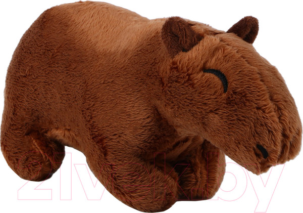 Изображение товара Мягкая игрушка Sima-Land Капибара / 9841188 (темно-коричневый)