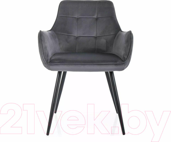 Изображение товара Стул Signal Lemon (Velvet Bluvel 14 темно-серый/черный)