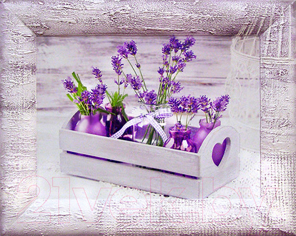 Изображение товара Картина Декарт Фиолетовое панно 8Л0393 (в раме)