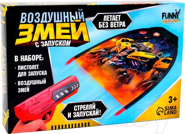 Изображение товара Воздушный змей Funny Toys Трансофрмер 598-8 / 10262102