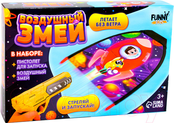 Изображение товара Воздушный змей Funny Toys Космос 598-8 / 10262103