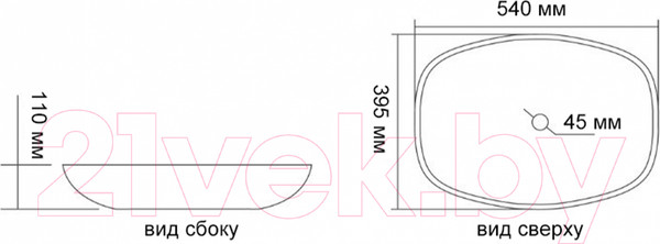 Изображение товара Умывальник Oliveeka TY-219 (дерево)