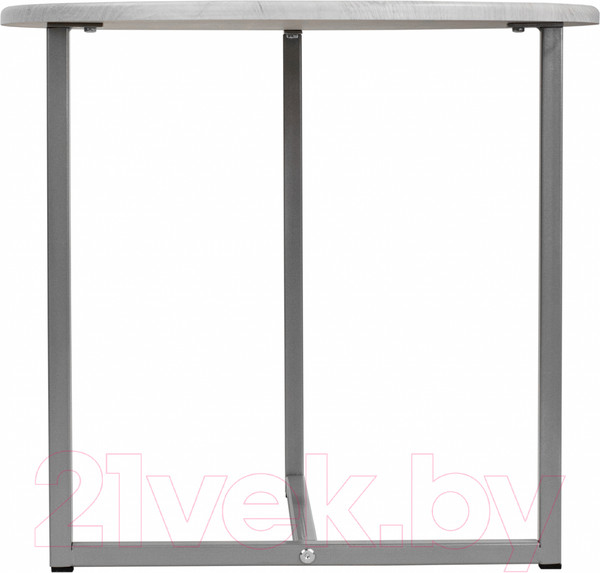 Изображение товара Журнальный столик Мебелик BeautyStyle 27 (дуб дымчатый/металлик)