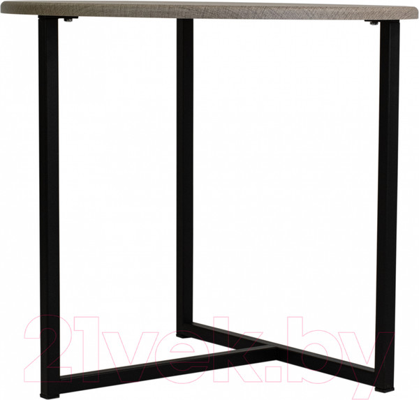 Изображение товара Журнальный столик Мебелик BeautyStyle 27 (текстиль темный/черный)