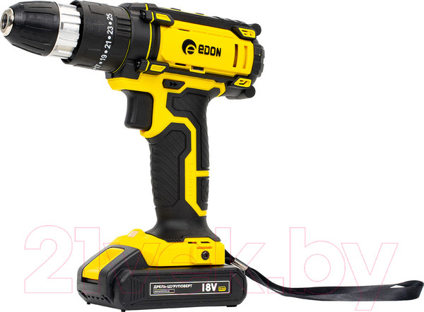 Изображение товара Аккумуляторная дрель-шуруповерт Edon AD-18M