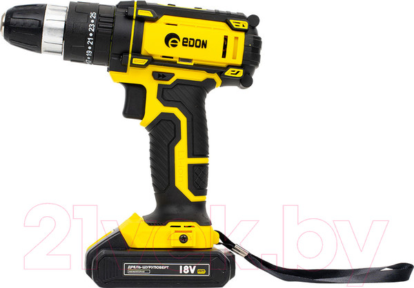 Изображение товара Аккумуляторная дрель-шуруповерт Edon AD-18M