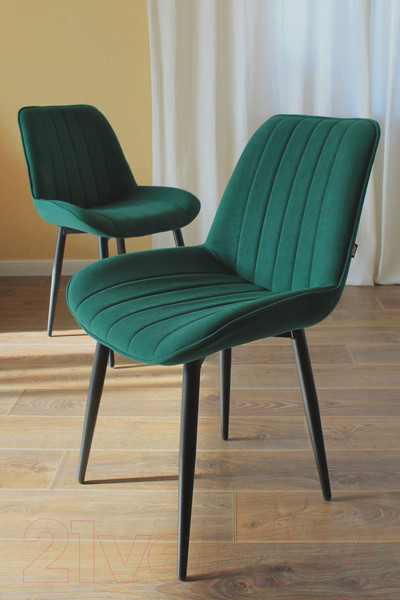 Изображение товара Набор стульев ДСВ Канцлер (зеленый софт)