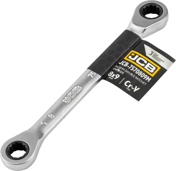 Изображение товара Гаечный ключ JCB Комбинированный трещоточный / 7570809M