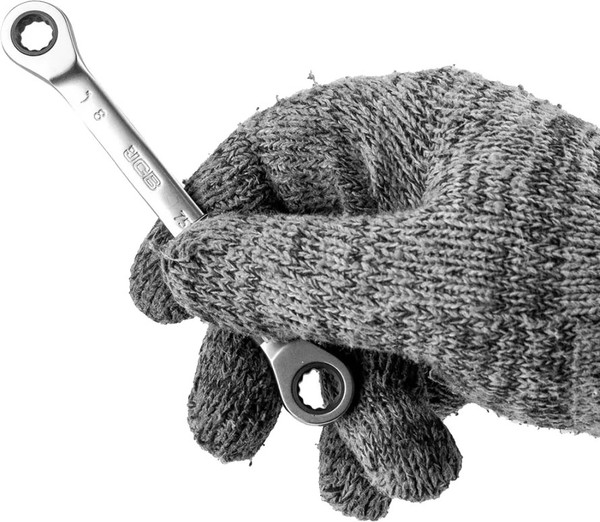 Изображение товара Гаечный ключ JCB Комбинированный трещоточный / 7570809M