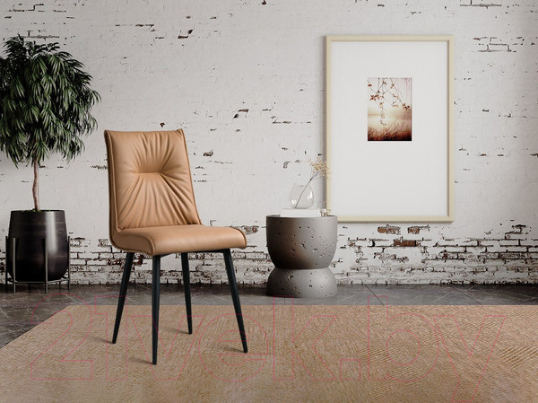 Изображение товара Набор стульев ДСВ Сенатор (коричневая кожа)