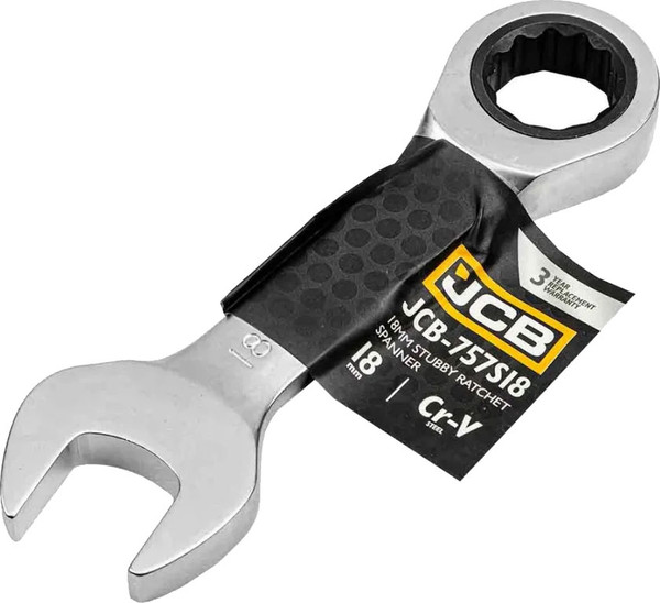 Изображение товара Гаечный ключ JCB Трещоточный / 757S18