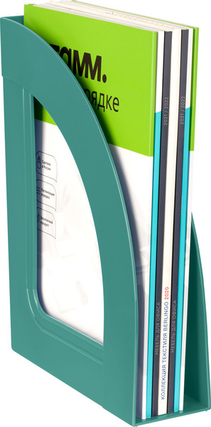 Изображение товара Лоток для бумаг Стамм Респект / ЛТВ-31697 (темно-зеленый)