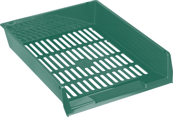 Изображение товара Лоток для бумаг Стамм Респект / ЛТГ-31714 (темно-зеленый)