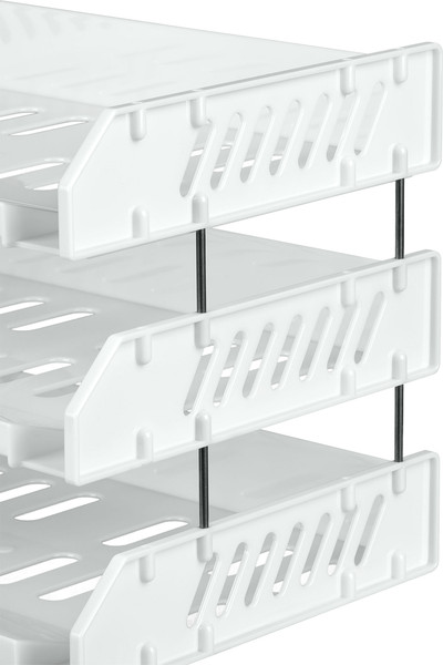 Изображение товара Лоток для бумаг Стамм Сити / ЛТГ-31737 (3шт, белый)