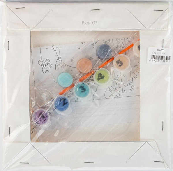 Изображение товара Картина по номерам Lori Слоник / Рхд-033