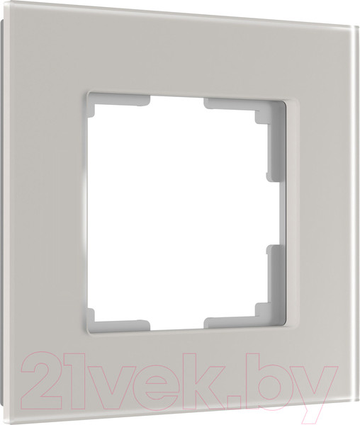 Изображение товара Рамка для выключателей и розеток Werkel Senso W0013117 (дымчатый/стекло Soft-Touch)