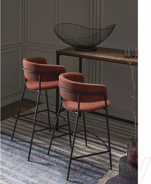 Изображение товара Стул барный Bergenson Bjorn Helning / BB0000661 (терракотовый)