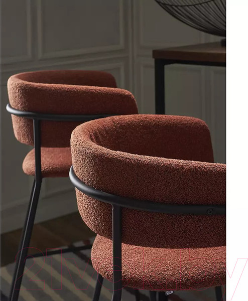 Изображение товара Стул барный Bergenson Bjorn Helning / BB0000661 (терракотовый)