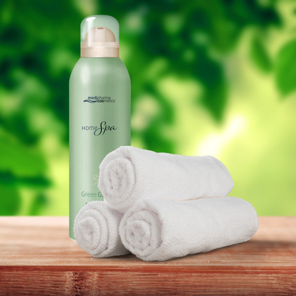 Изображение товара Гель для душа Medipharma Cosmetics Гель-пена Home Spa Зеленый сад (200мл)
