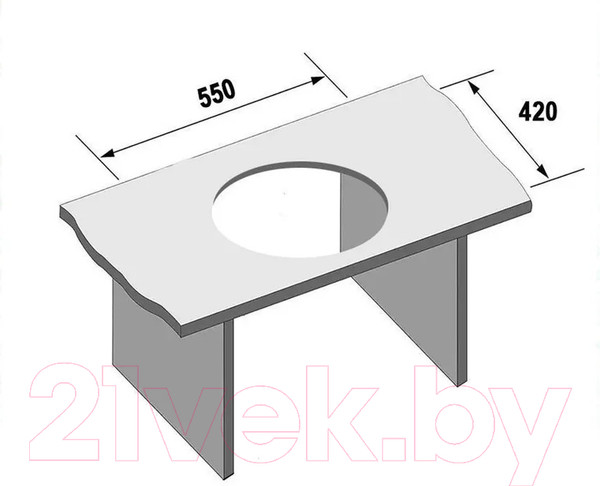 Изображение товара Мойка кухонная Wisent WA03-12 (с сифоном GER013)