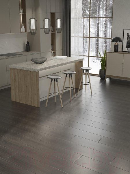 Изображение товара Ламинат Egger Pro Laminate Large Aqua+ Дуб Шерман антрацит EPL186 (33 класс)