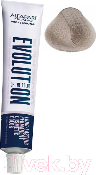 Изображение товара Крем-краска для волос Alfaparf Milano EOC Cube тон 11.10 (60мл)