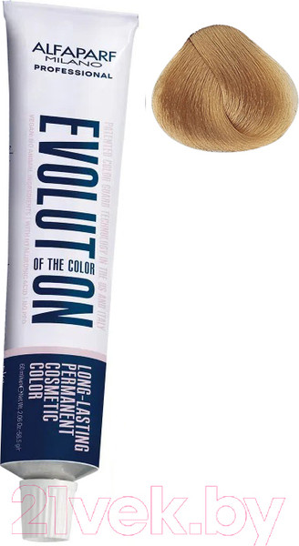 Изображение товара Крем-краска для волос Alfaparf Milano EOC Cube тон 10.3 (60мл)