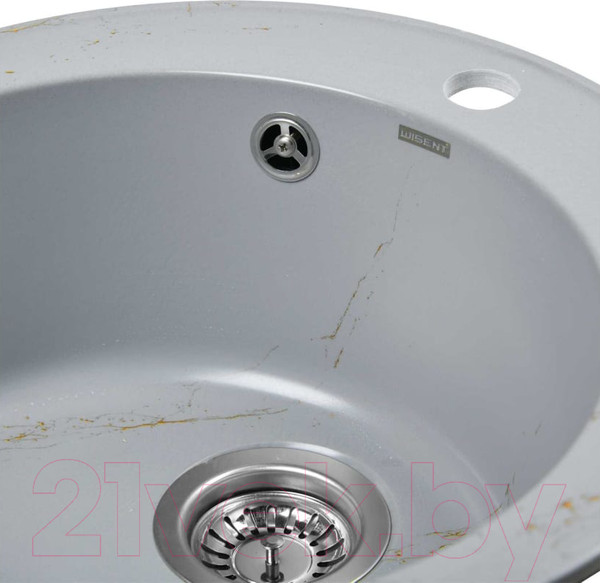 Изображение товара Мойка кухонная Wisent WA05-15 (с сифоном GER013)