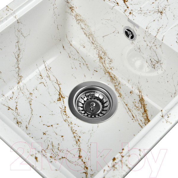 Изображение товара Мойка кухонная Wisent WB15-13 (с сифоном GER013)