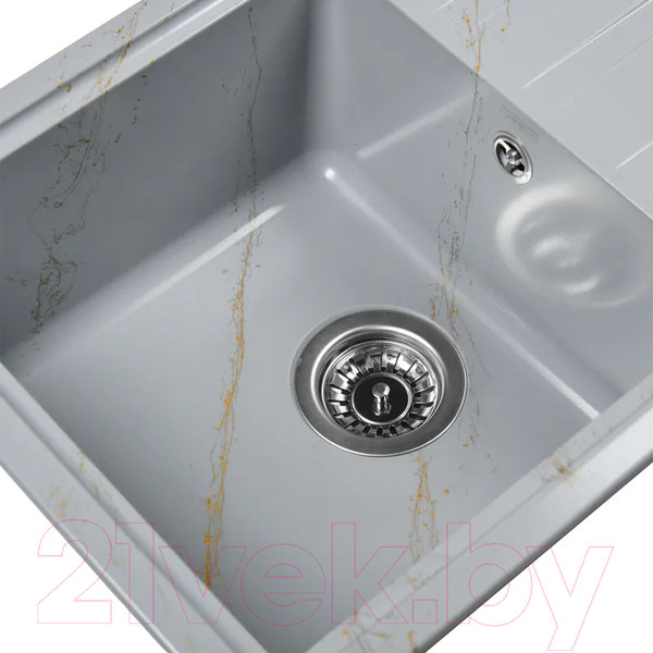 Изображение товара Мойка кухонная Wisent WB15-15 (с сифоном GER013)