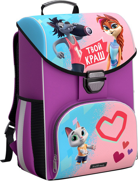 Изображение товара Школьный рюкзак Erich Krause ErgoLine 15L Ну, погоди! Каникулы. Краш / 62550